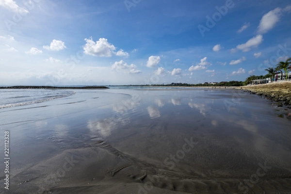 Obraz バリ島　クタビーチ　インドネシア