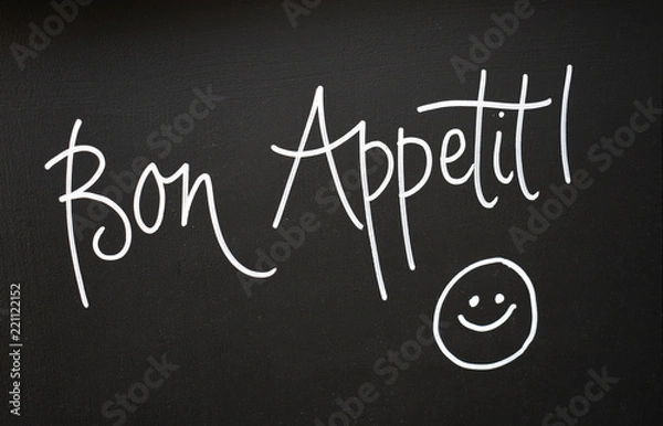 Obraz Bon Appetit Sign