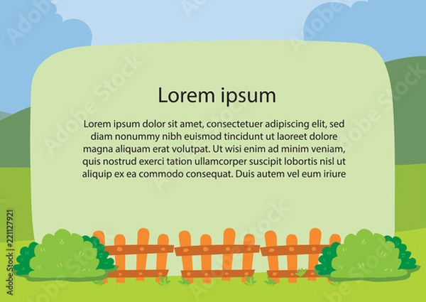 Fototapeta nature background vector design