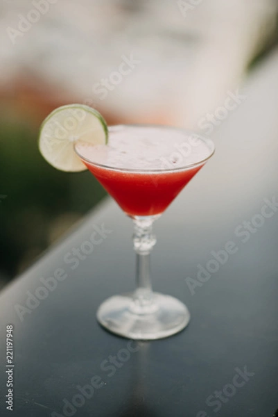 Obraz Red cocktail