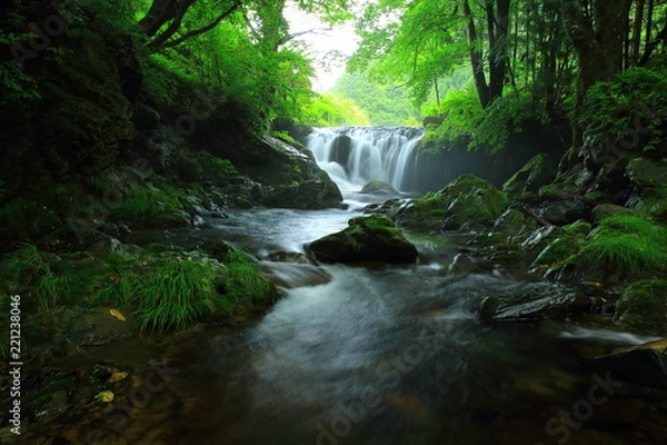 Obraz 夏の気仙大滝