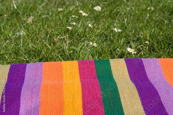Obraz Rainbow picnic rug