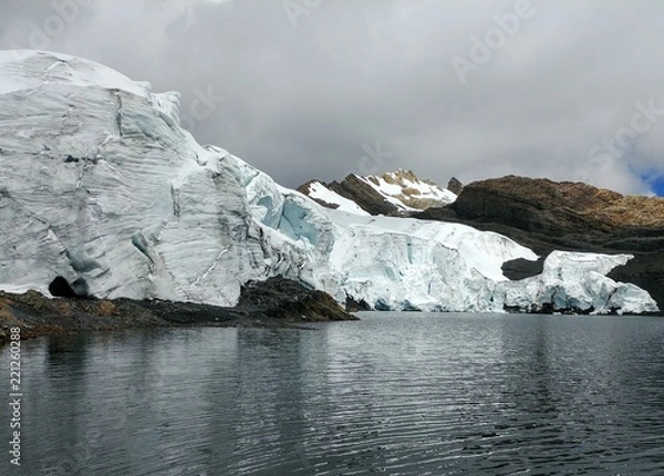 Fototapeta Glaciar de Pastoruri