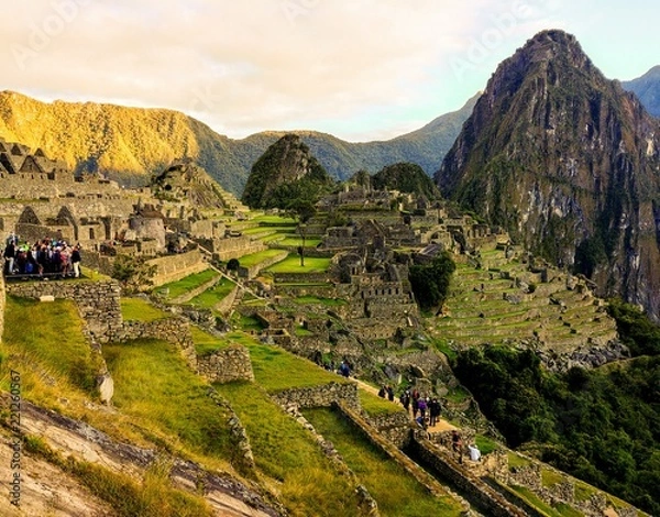 Fototapeta Amanecer en Machu Picchu