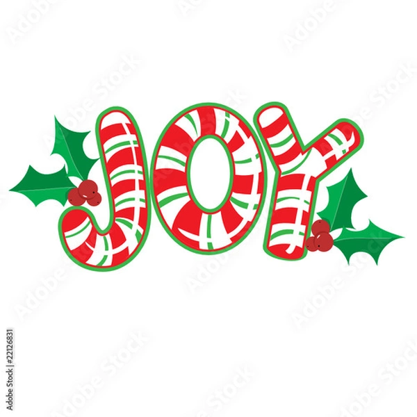 Obraz Joy Candy Cane