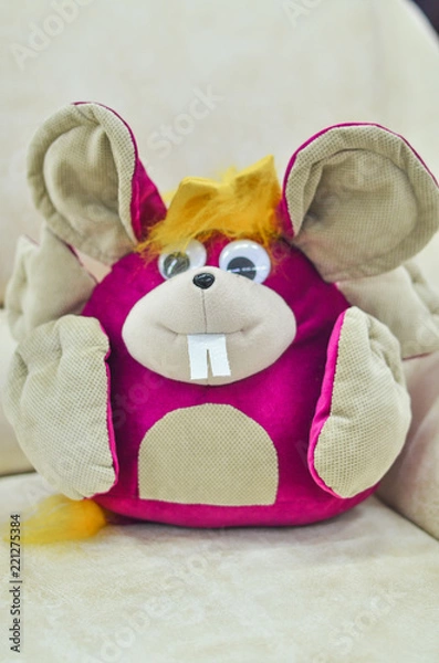 Obraz beautiful soft eco toy