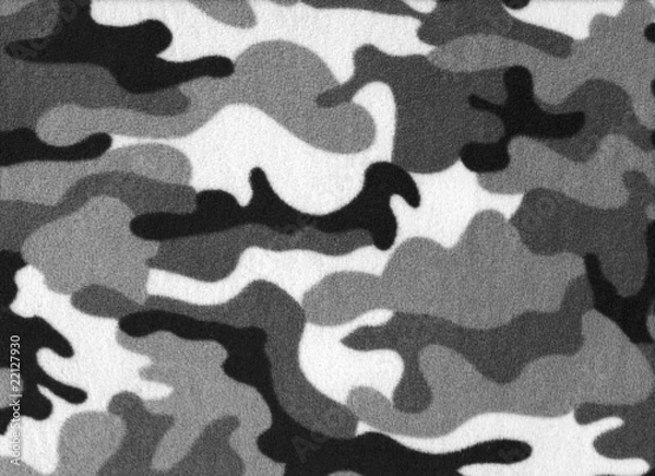 Obraz Dingy camouflage on natural canvas