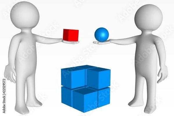 Fototapeta Brique : Concurrence