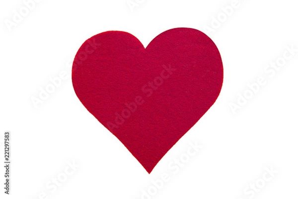Obraz  kırmızı kalp