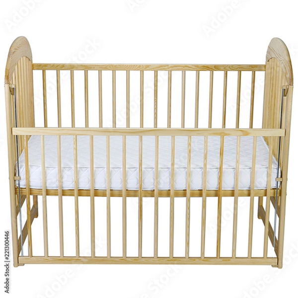 Obraz isolated wood crib