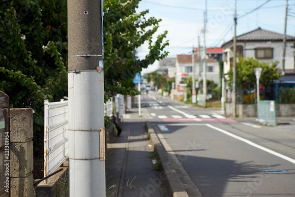 Obraz 住宅街の風景
