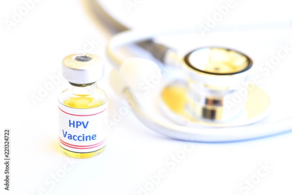 Fototapeta Human Papillomavirus vaccine or HPV vaccine for injection
