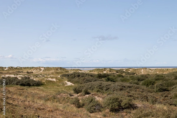 Fototapeta fototgrafiert während einer sightseeing tour auf der nordseeinsel borkum mit weitwinkelobjektiv