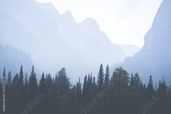 Obraz Haze in the Canyon