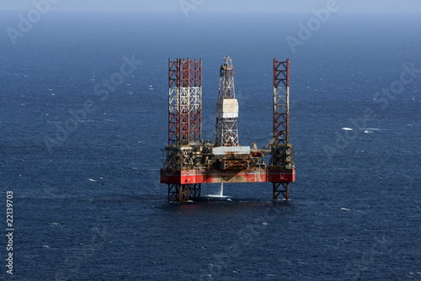 Obraz oil rig