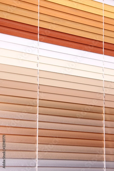 Obraz horizontal blinds