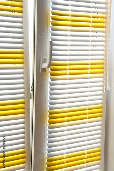 Obraz horizontal blinds