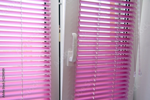 Obraz horizontal blinds