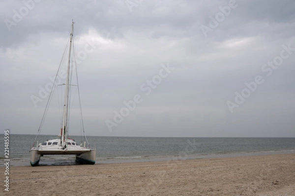 Obraz Boat on beach