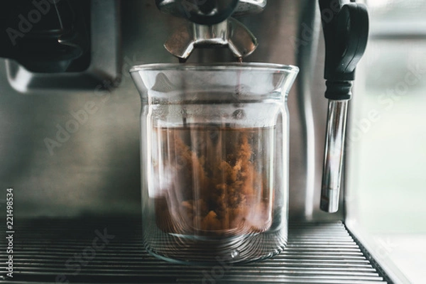 Obraz Espresso in Glass
