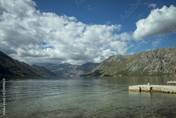 Fototapeta Bay of Kotor
