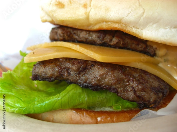 Fototapeta Hamburger