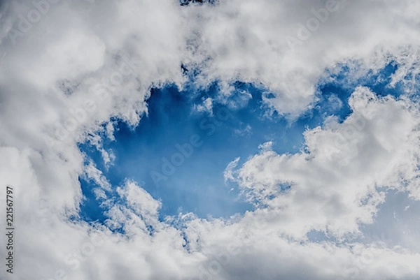 Obraz Sky clouds art sunrise background