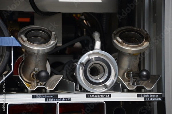 Obraz Zubehörkunde bei der Feuerwehr