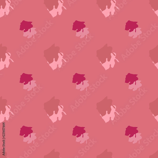 Fototapeta Seamless background pattern with various colored spots.