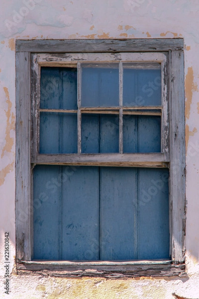 Obraz old wooden window
