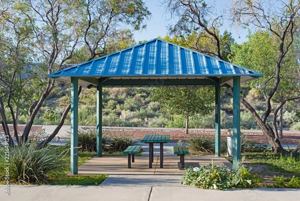 Obraz Covered Picnic Area