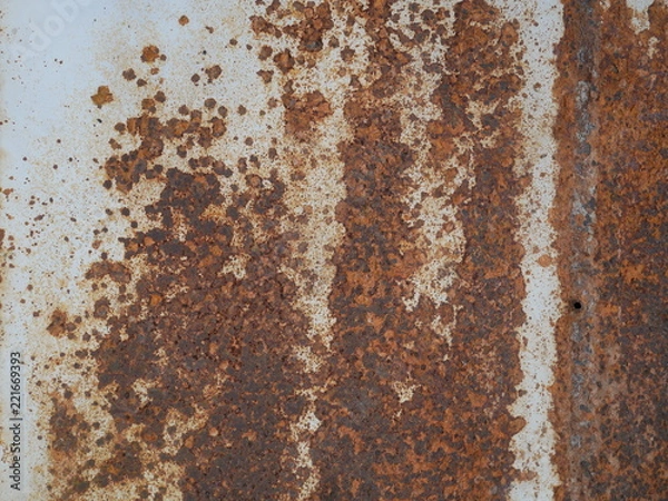 Fototapeta rusty metal background,wall texture