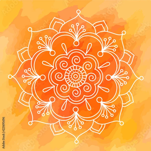 Fototapeta Diwali Indian wzór tła