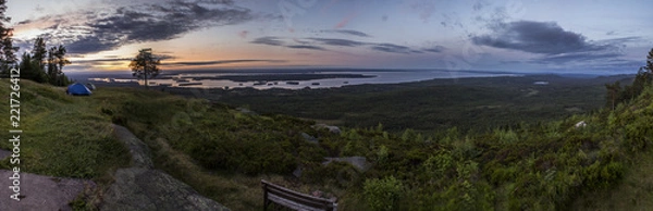 Obraz bench in the park