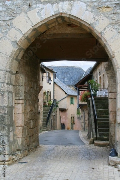Obraz village en aveyron