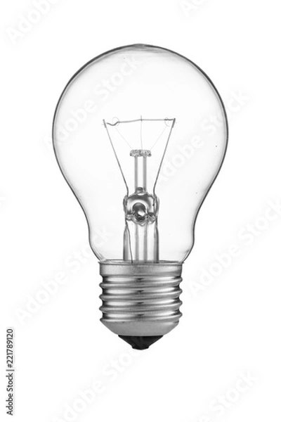 Obraz bulb on a white