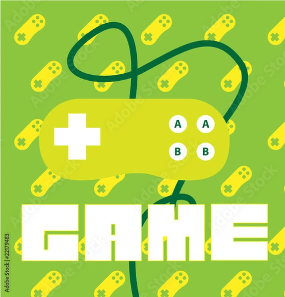 Obraz Vector gamepad