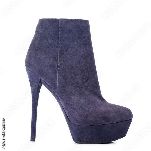 Obraz Elegant shoe isolated on white background.
