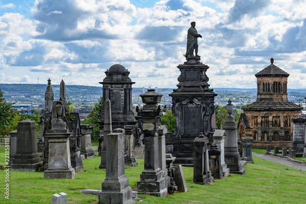 Obraz Necropolis Glasgow