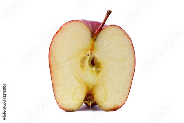 Obraz Half Red Apple