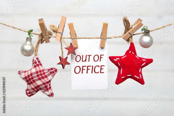 Obraz Out of office