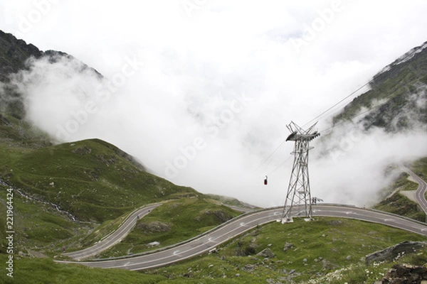 Fototapeta RUMANIA_BUCEGI_BALEA_TRANSFAGARASAN