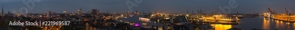 Obraz Panorama von Hamburg