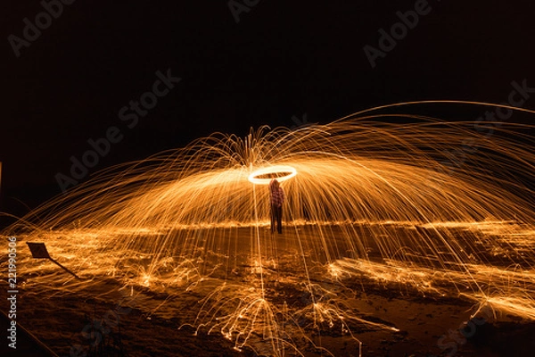 Obraz Light- Night- Painting 