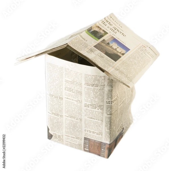 Fototapeta Newspaper House 2