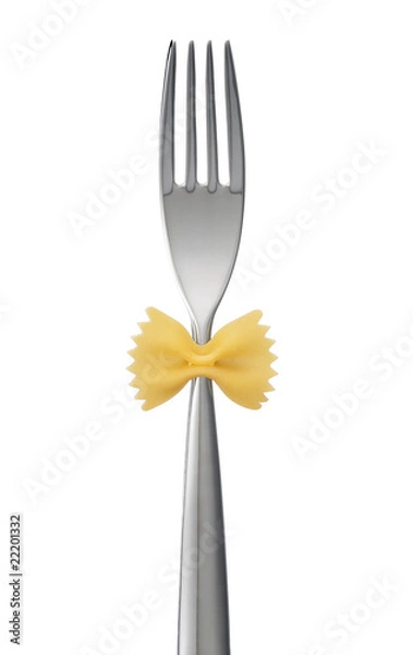 Obraz forchetta con pasta