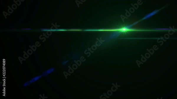 Obraz Lens flare light