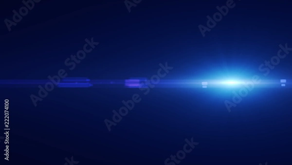 Obraz Lens flare light