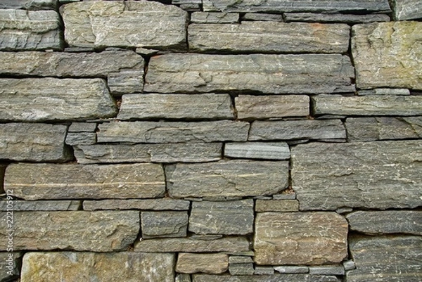 Fototapeta Steinmauer - Textur - Hintergrund