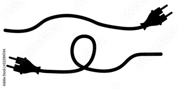 Obraz Wtyczka z kablem